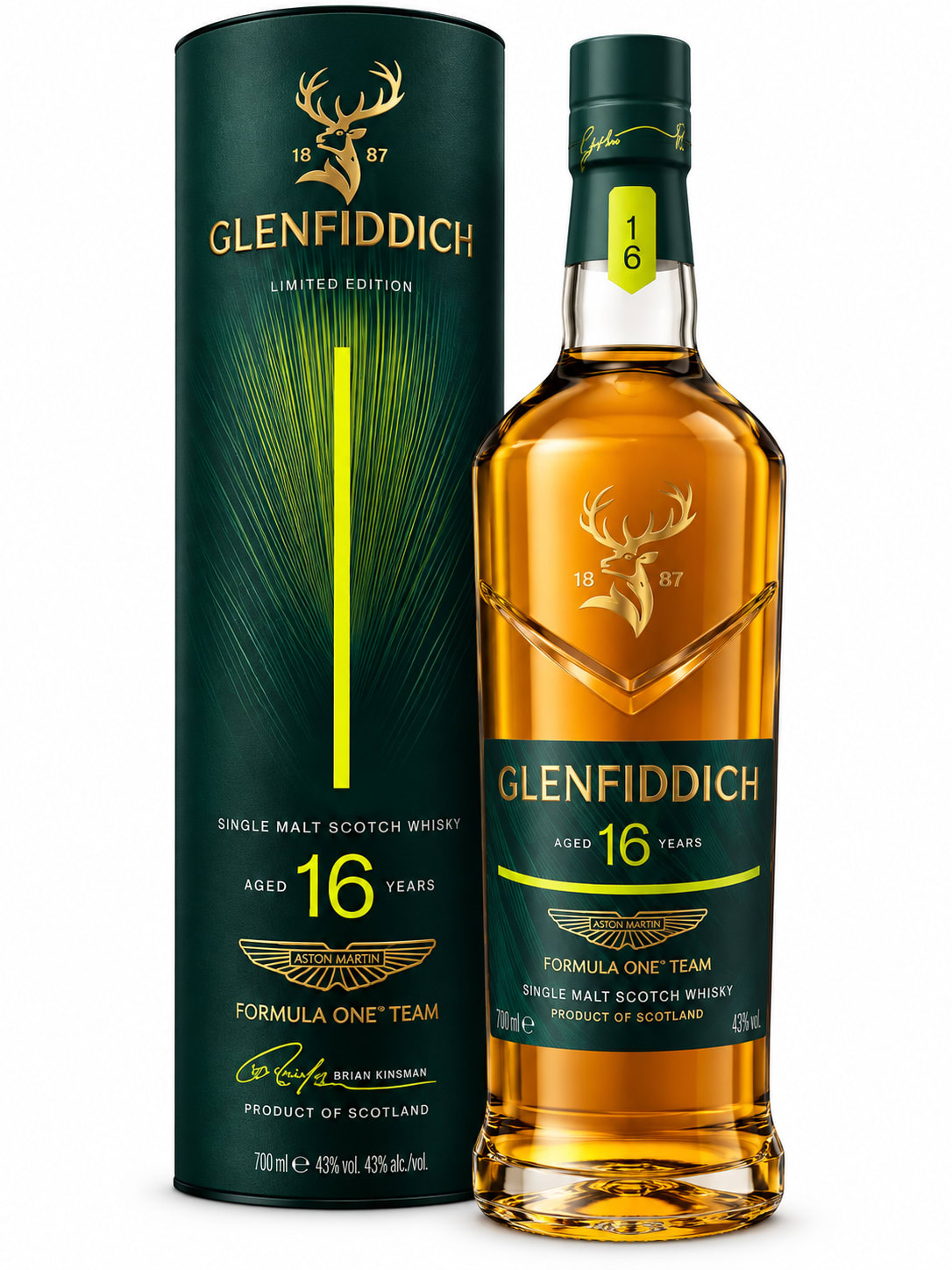 Glenfiddich 16 Year Old Aston Martin Formula One Team Limited Edition