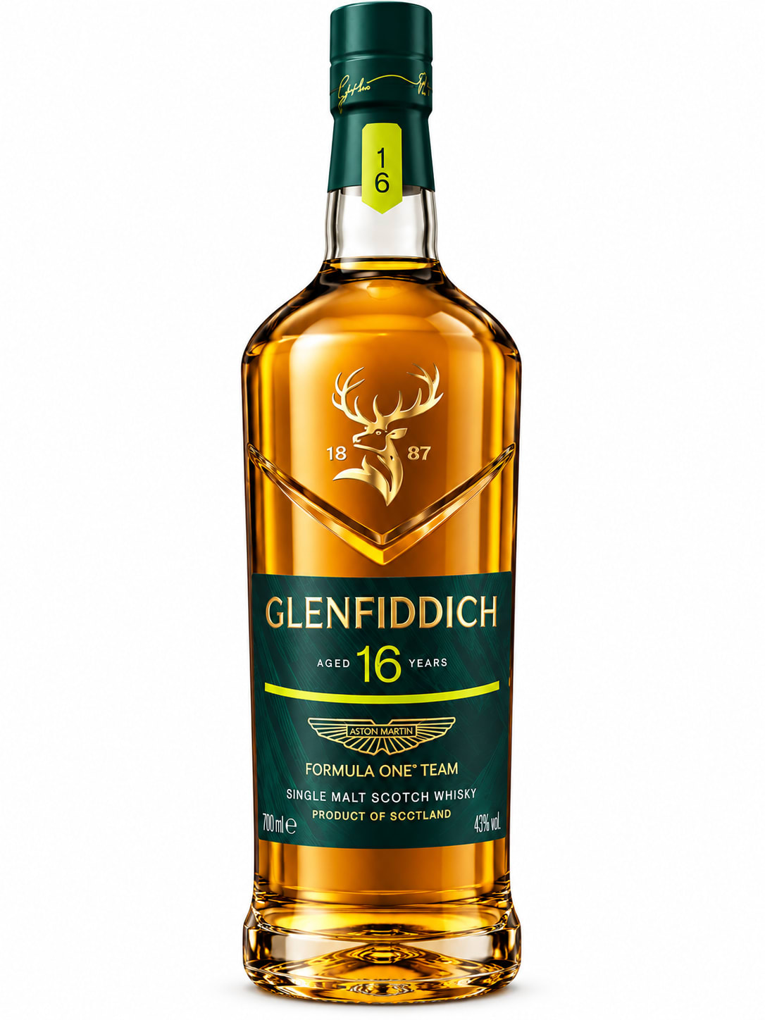Glenfiddich 16 Year Old Aston Martin Formula One Team Limited Edition - Image 1