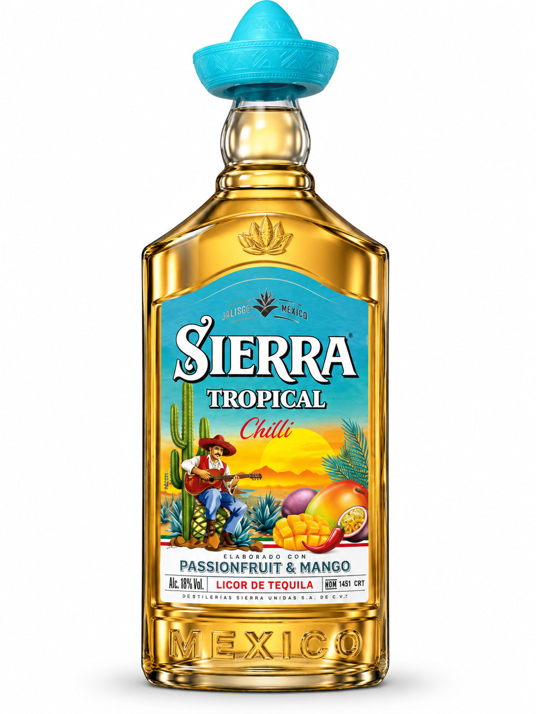 Sierra Tropical Chilli Passionfruit & Mango Tequila Liqueur