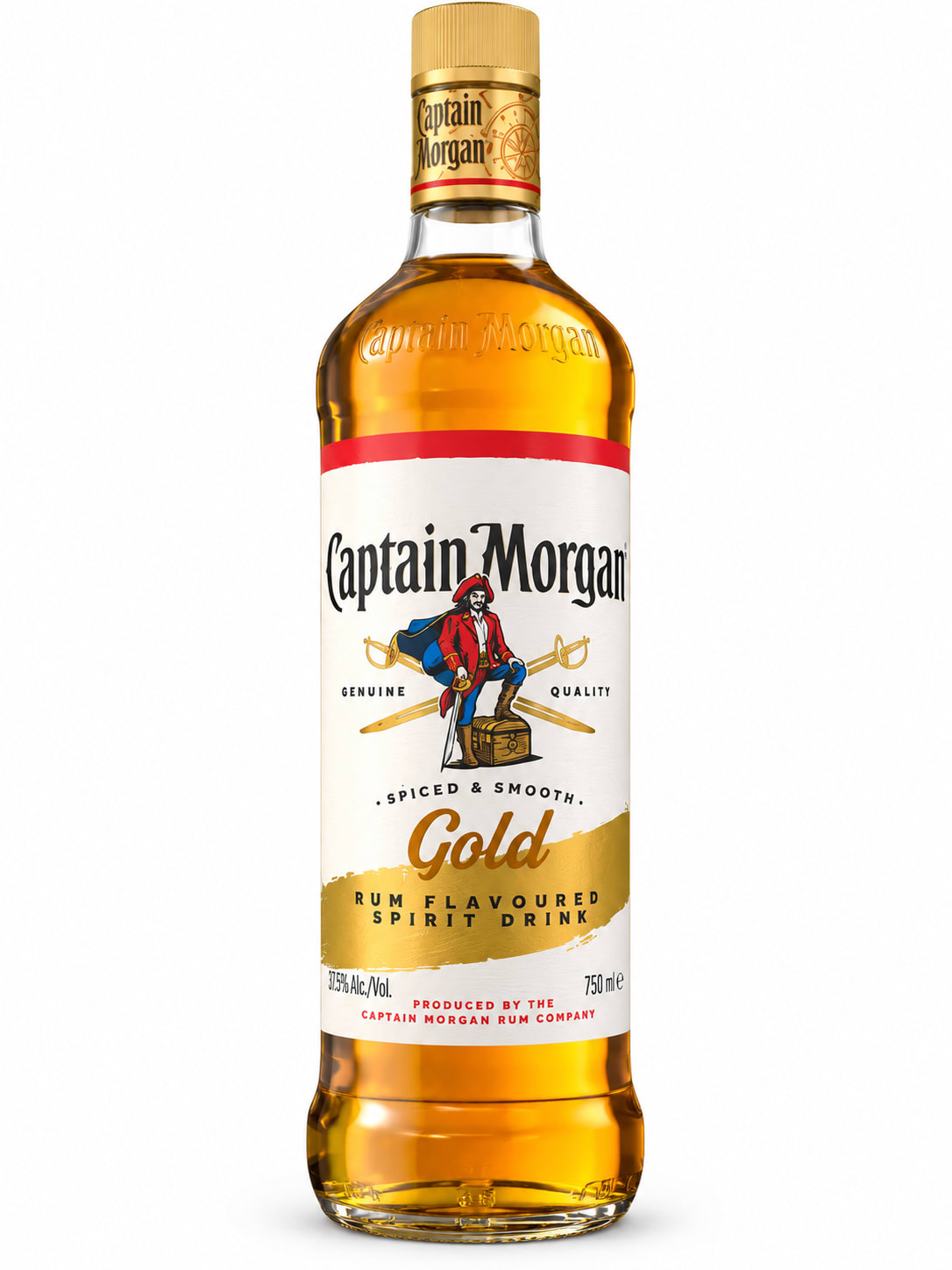 Captain Morgan Gold Spiced Rum - Image 1