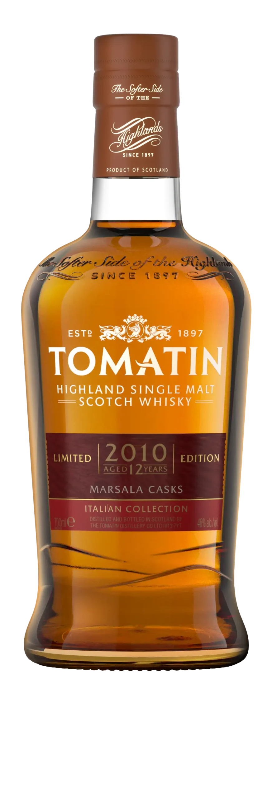 Tomatin 12 Years Italian Marsala Cask 46%