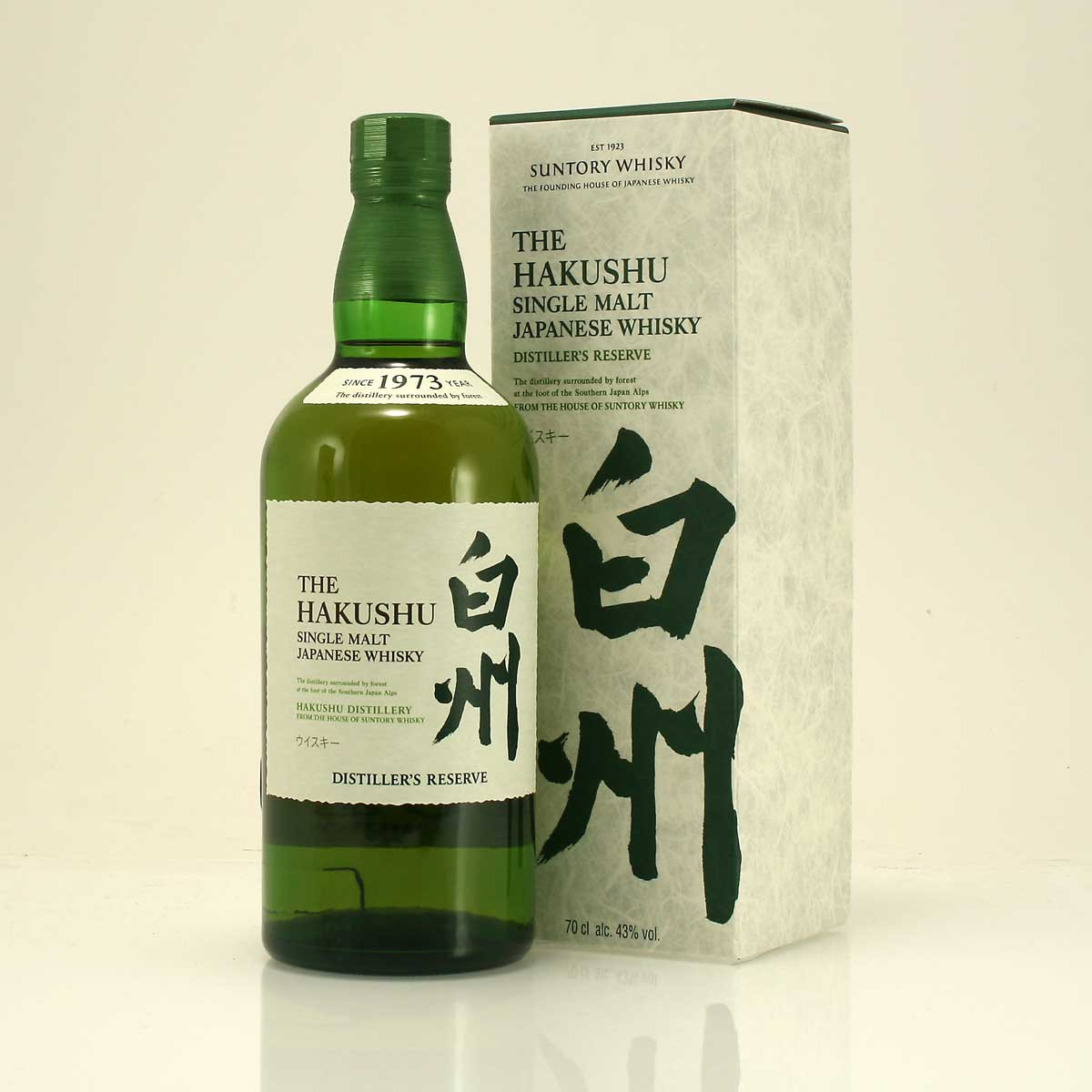 The Hakushu Single Malt Japanese Whisky Distillers Reserve