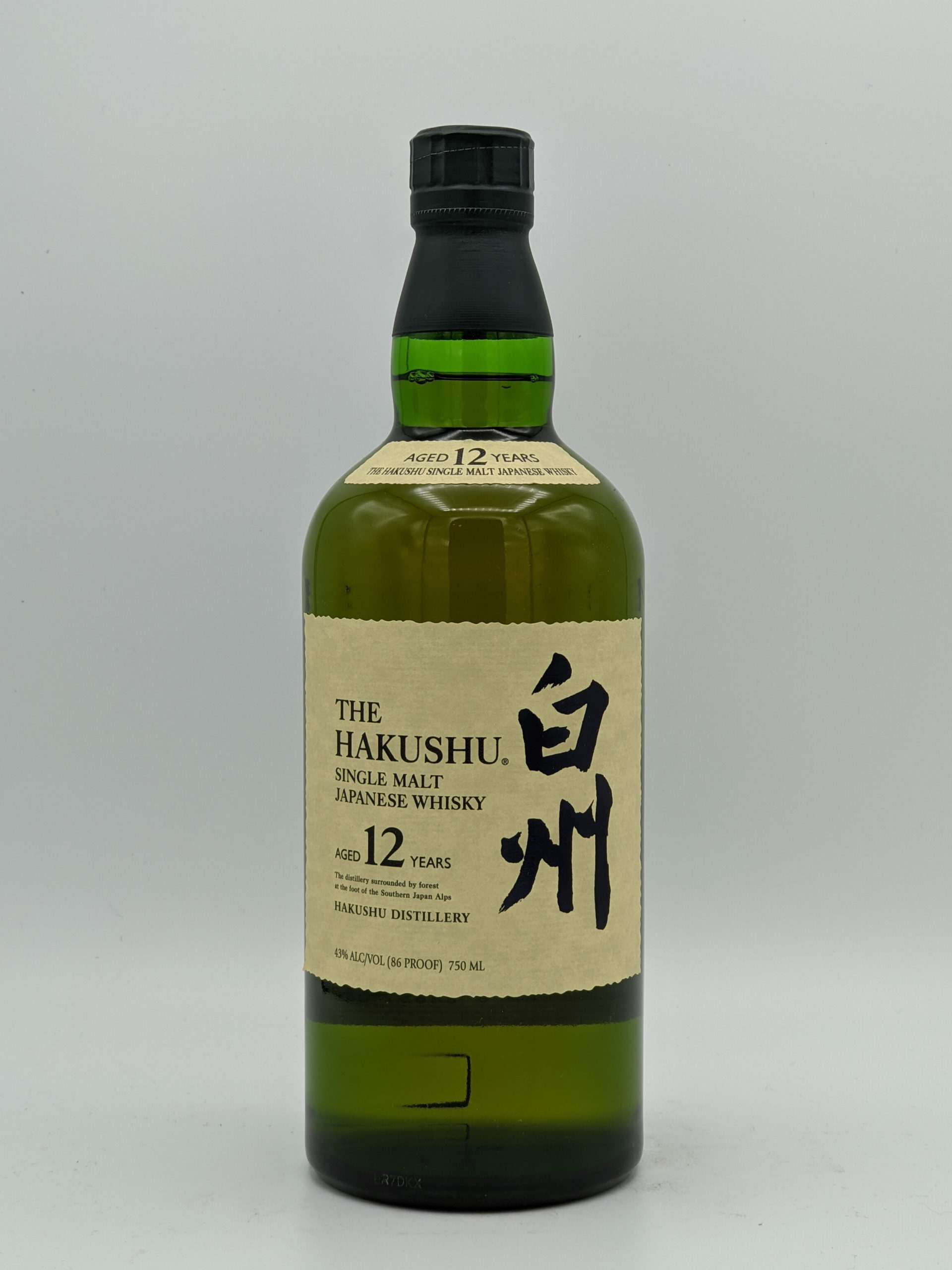 The Hakushu 12 Years Single Malt Japanese Whiskey