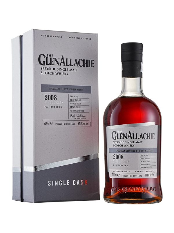 The Glenallachie Single Cask 2008 15 Year PX Hogshead 49.1%