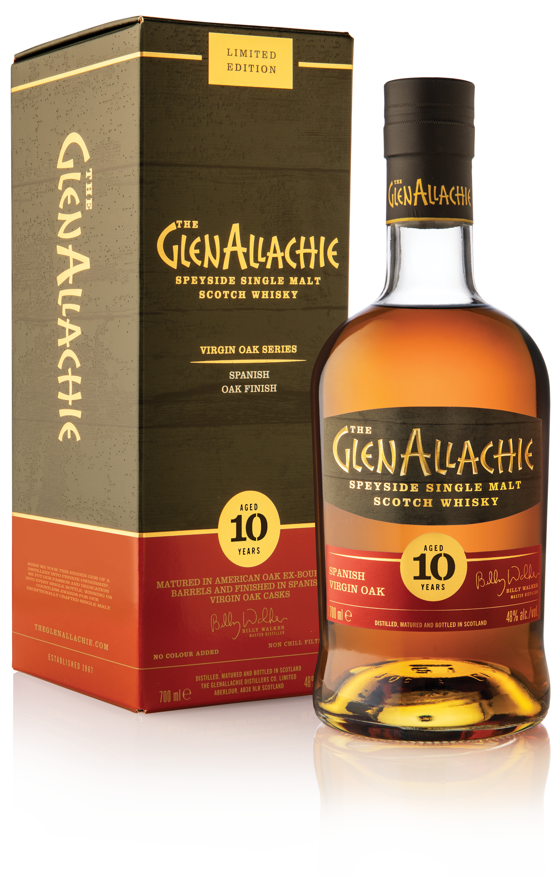 The Glenallachie 10 Years Spanish Virgin Oak Series 48%