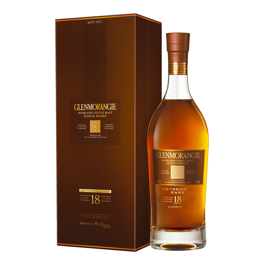 Glenmorangie 18 Years Old Single Malt Scotch Whisky with Gift Pack