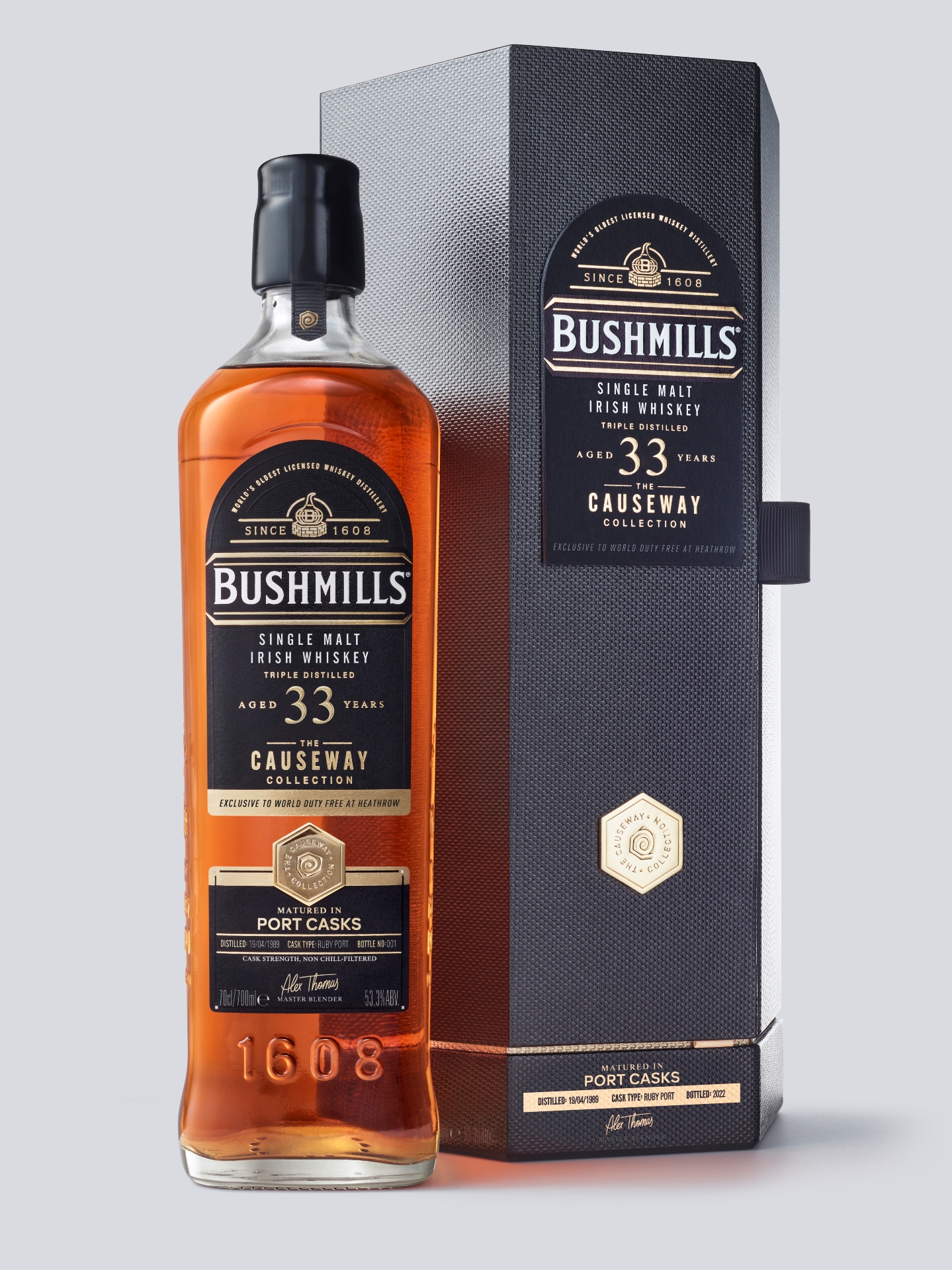 Bushmills 33 Years The Causeway Collection