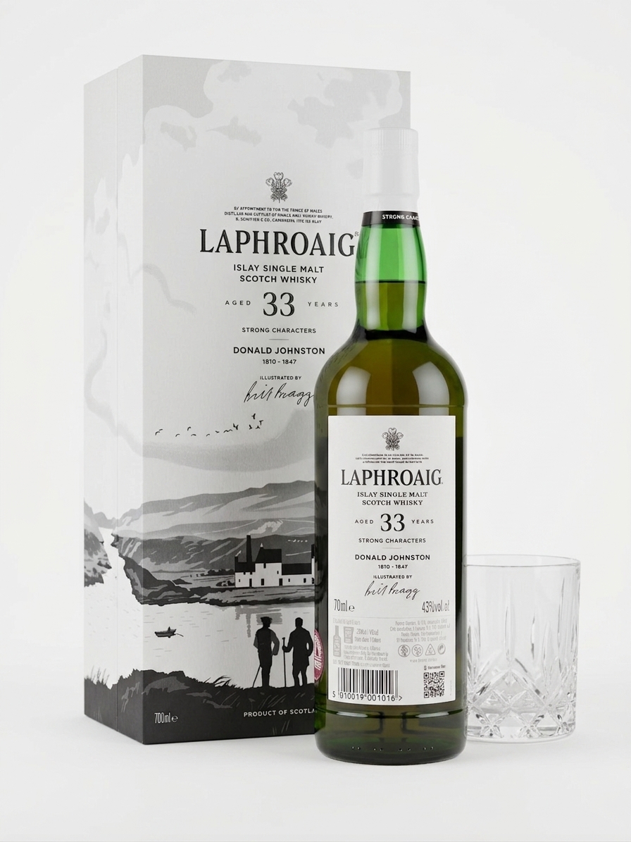 Laphroaig 33 Years Old Strong Characters