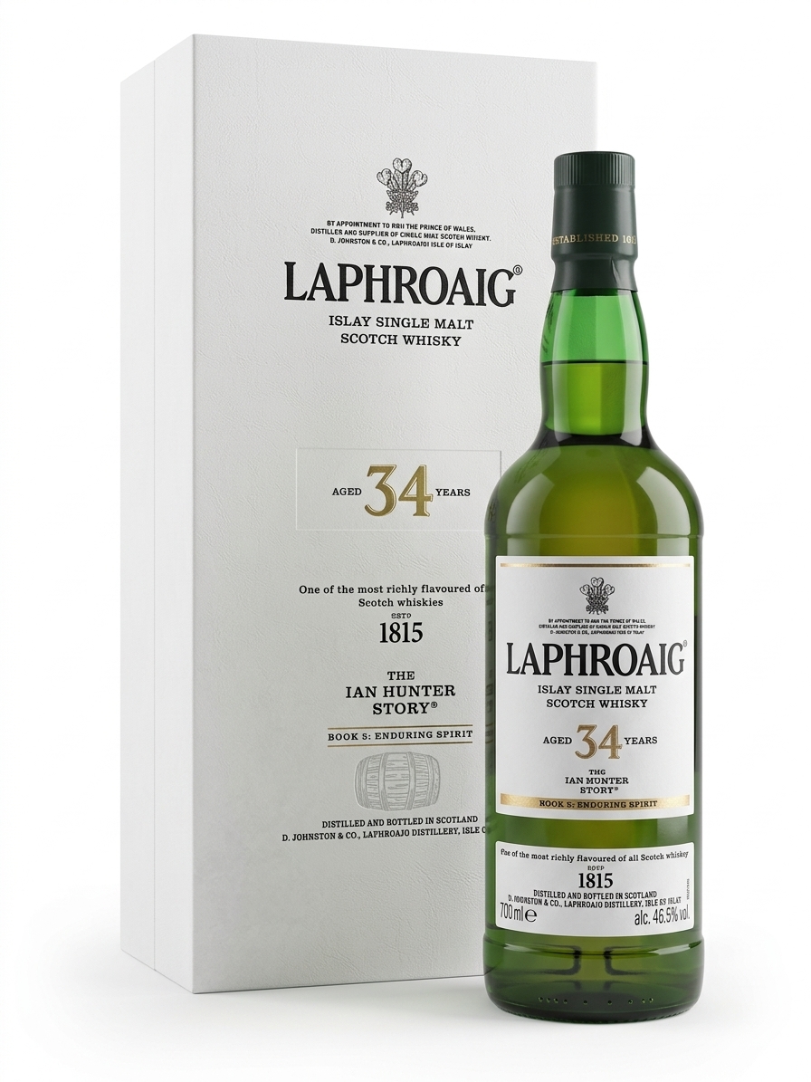 Laphroaig 34 Year Old The Ian Hunter Story Book 5: Enduring Spirit