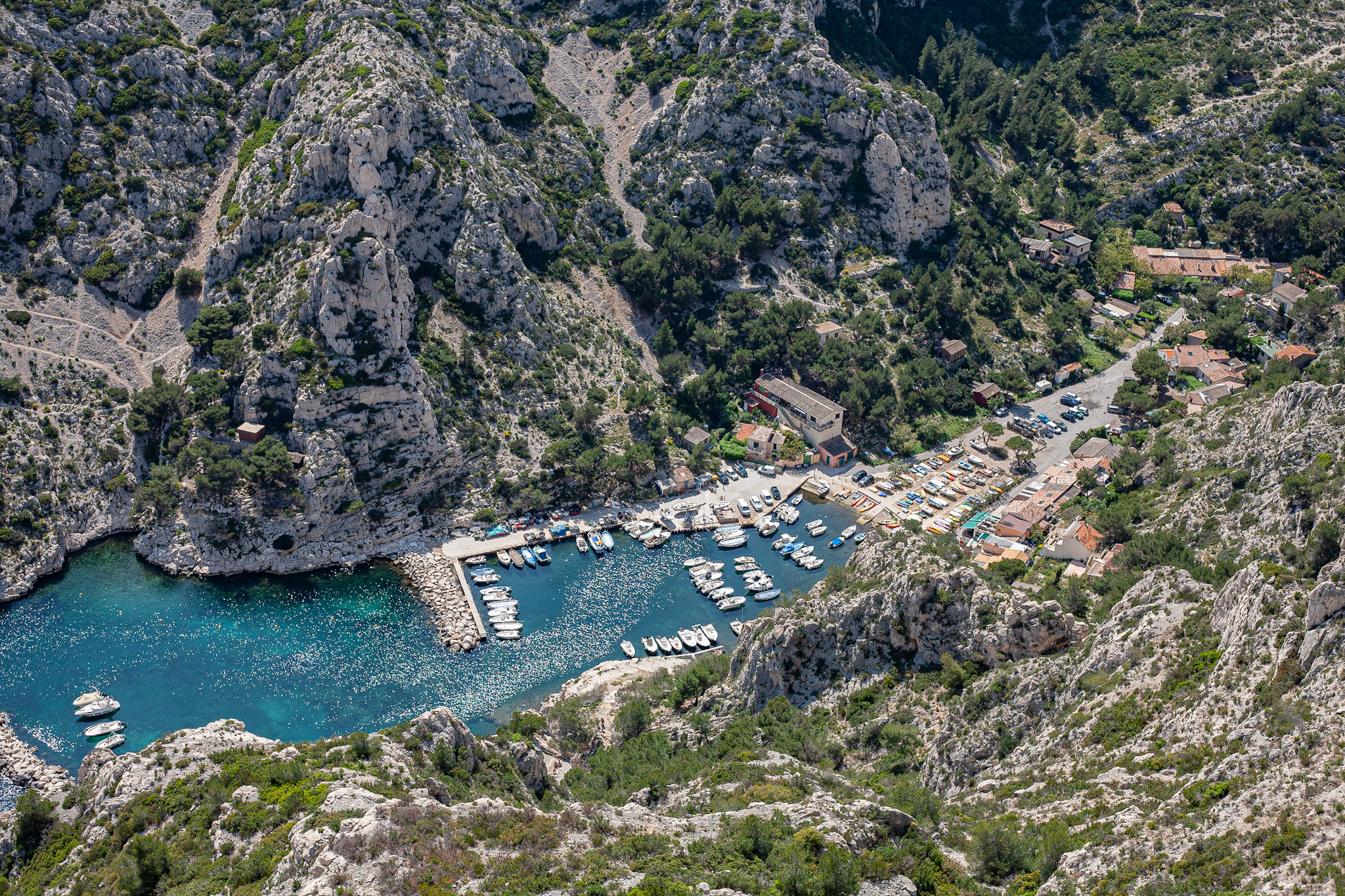 Boats in Calanques
