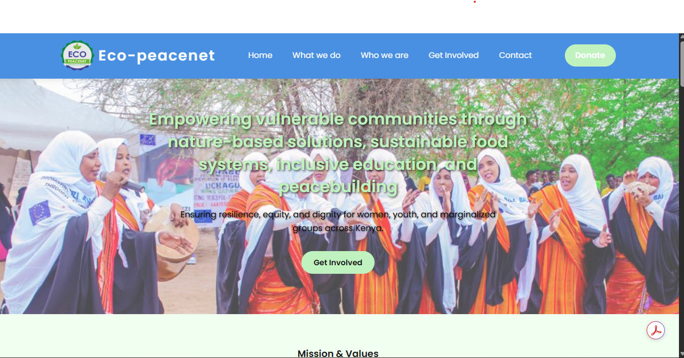 Eco-Peacenet Mobile