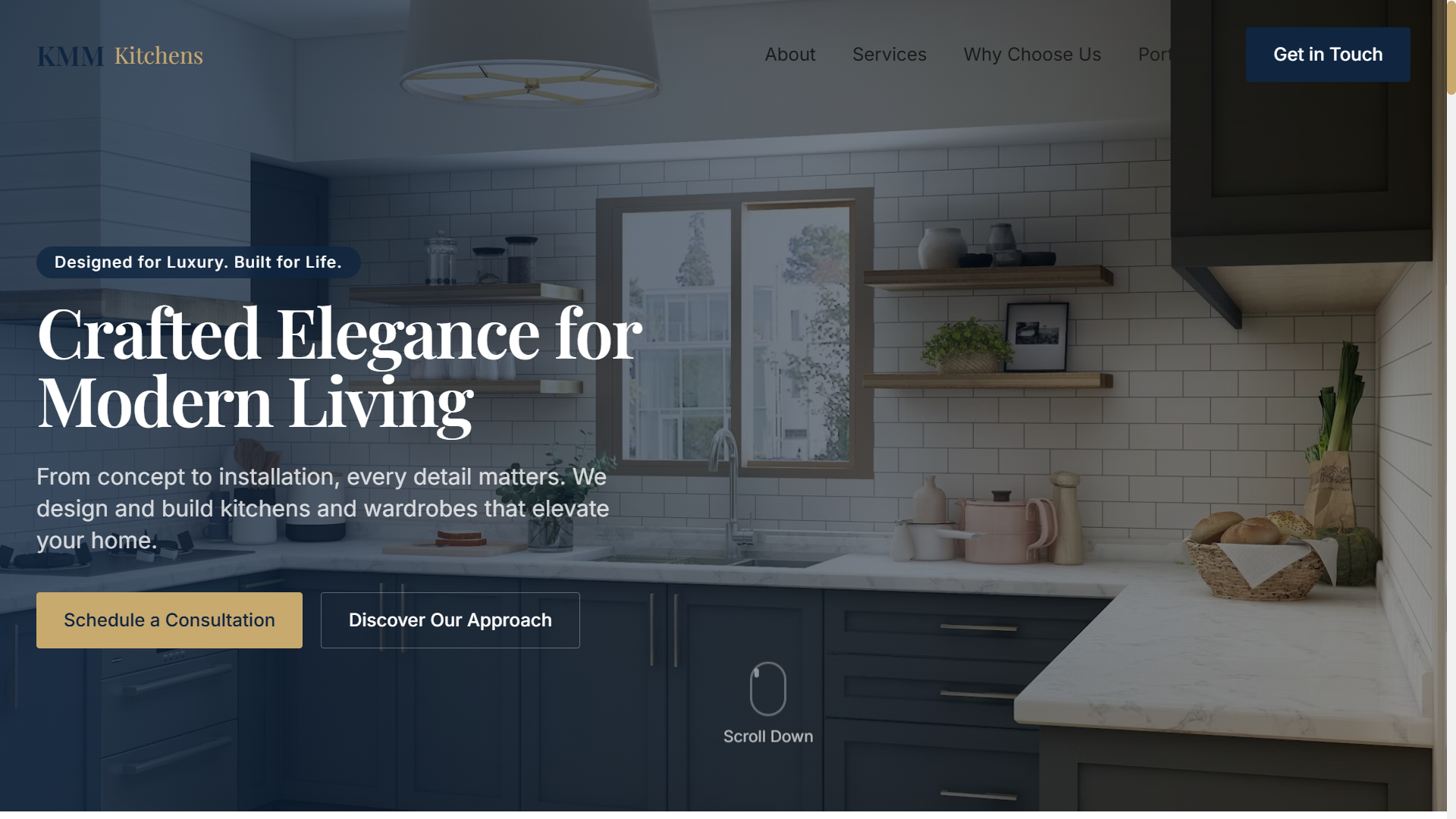 KMM Kitchens Mobile
