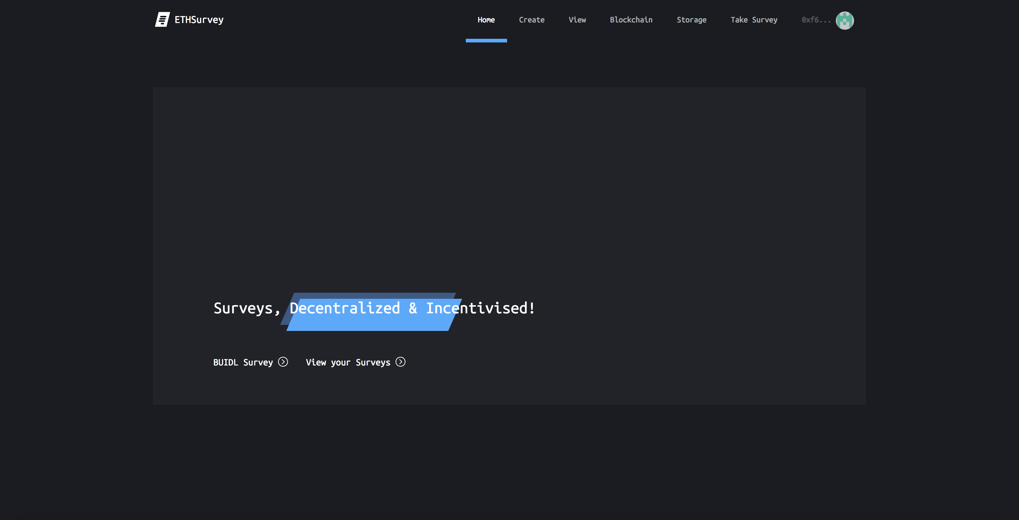 Home page
