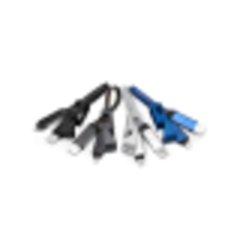 Bulk Personalized Multi Charging Cable with Bottle Opener & Phone Stand | 4-in-1 TPE - Gallery 2