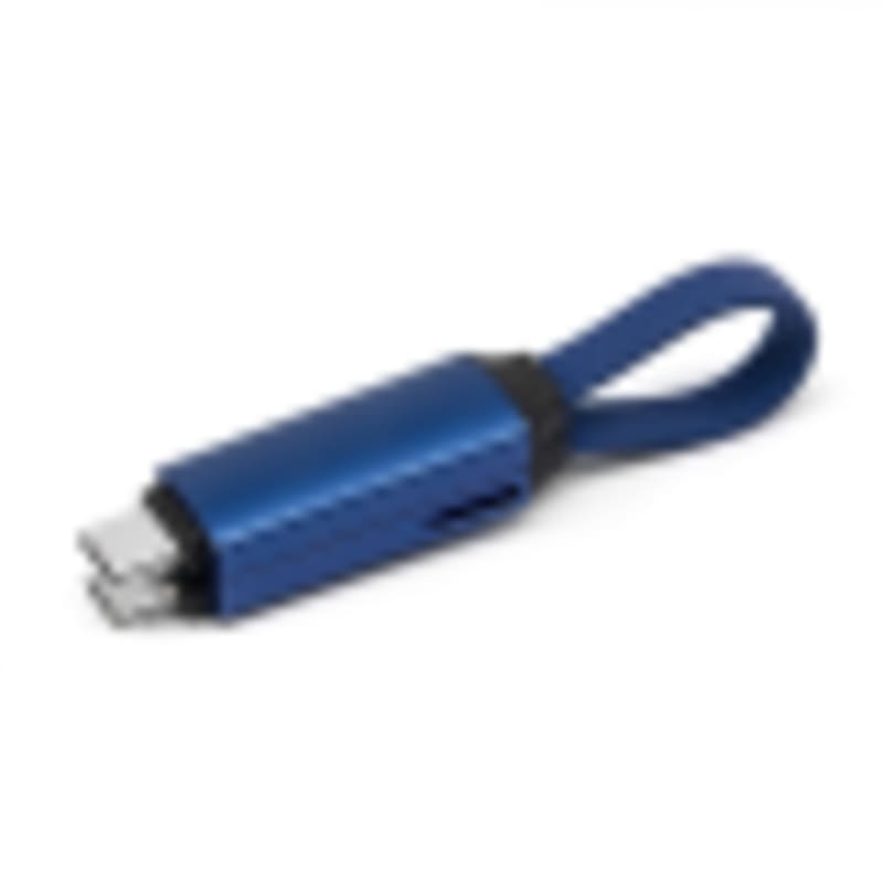 Short USB Cable Bulk | 60W 3A 3-in-1 Magnetic Keychain USB Cord - Gallery 5