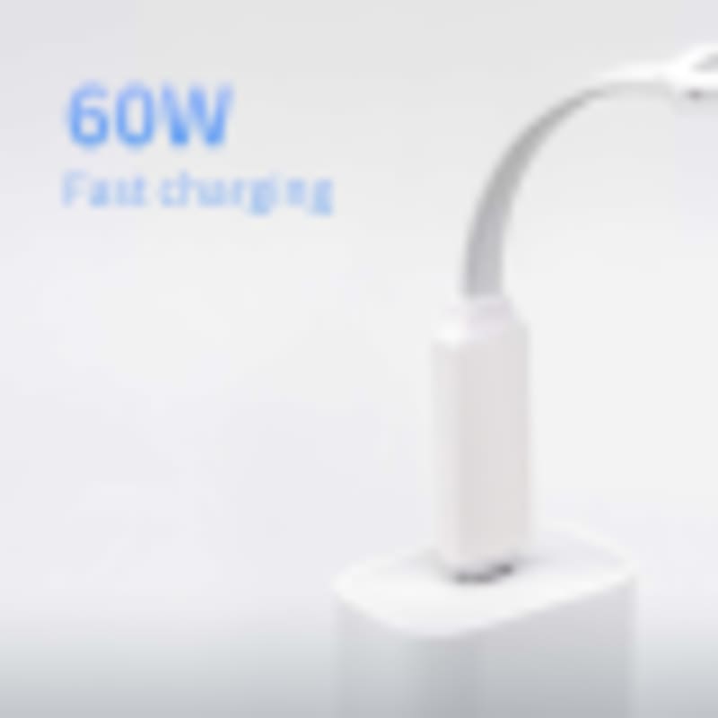 Custom Printed USB Cables | 60W 3A 3-in-1 Compact Nylon Braided Charging Cord - Gallery 3