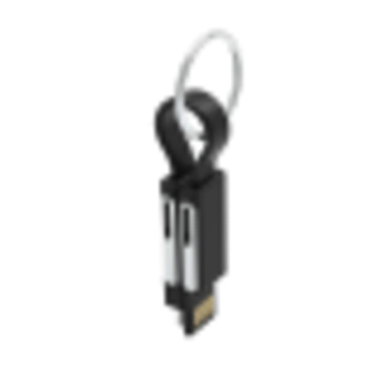 Multi Charging Cable Wholesale | 4-in-1 Magnetic Keychain 3A Fast Charging Flat USB Cord - Gallery 4