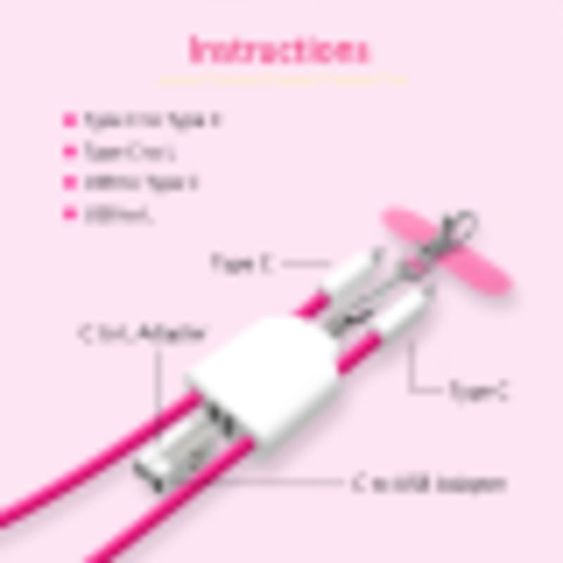 Charging Cable with Logo | 4-in-1 60W Fast Charging Nylon Braided USB Cord - Gallery 4