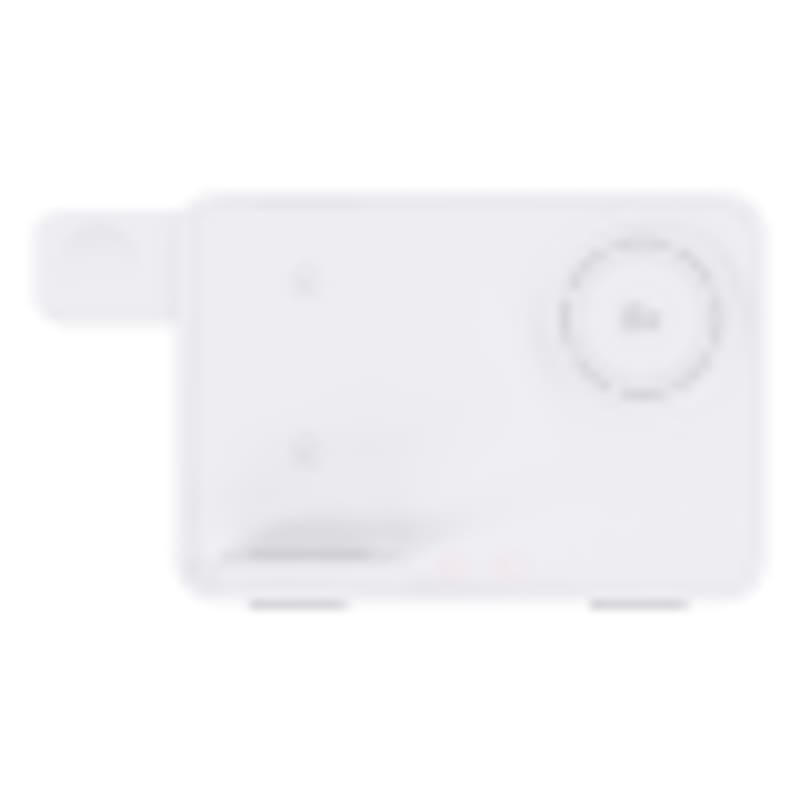 Qi Wireless Phone Charger 3-in-1 Dual 15W Fast Charging Station with Foldable Stand & LED Night Light - Gallery 3