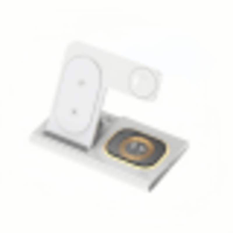 Corporate Gift Wireless Charger 3-in-1 Magnetic Foldable with 2-Level LED Night Light | 15W Max Fast Charging Station - Gallery 5