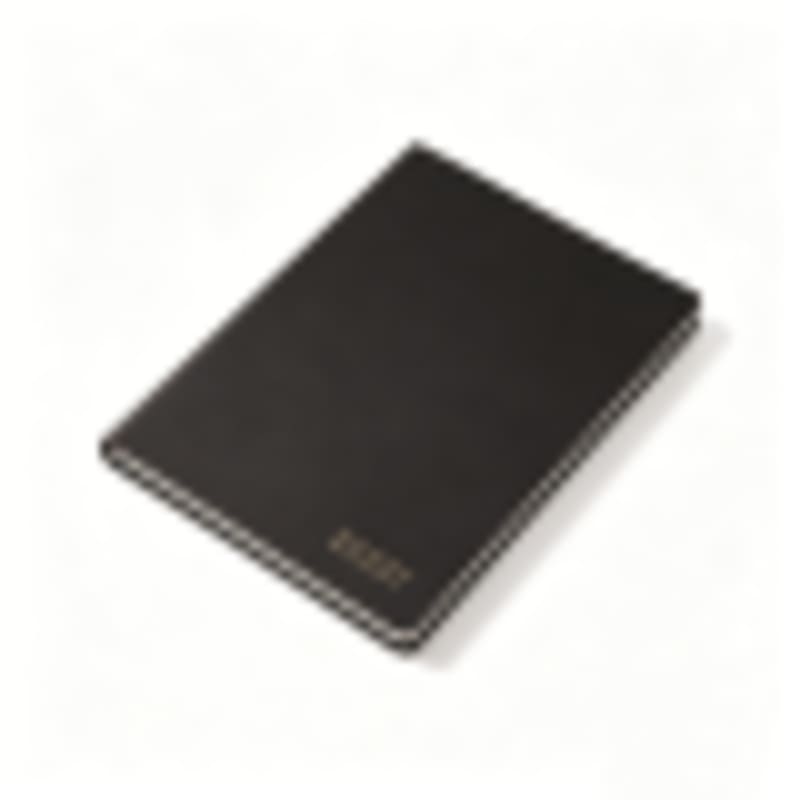 Logo On Notebook A5 Eco Leather Customizable Business Journal - Gallery 1