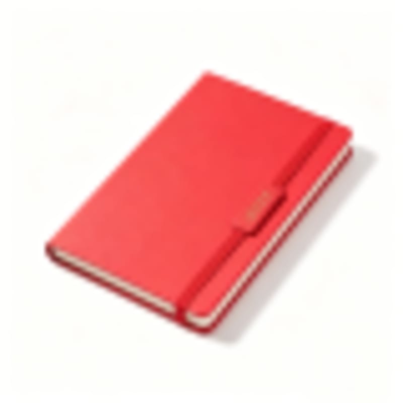 Personalized Journals Bulk A5 Eco Leather with Elastic Band & Custom Logo Plate - Gallery 4
