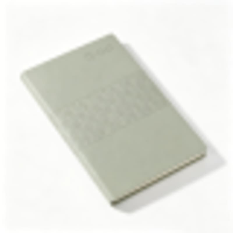 Business Notebooks With Logo A5 Eco Leather Embossed Pattern Journal - Gallery 1