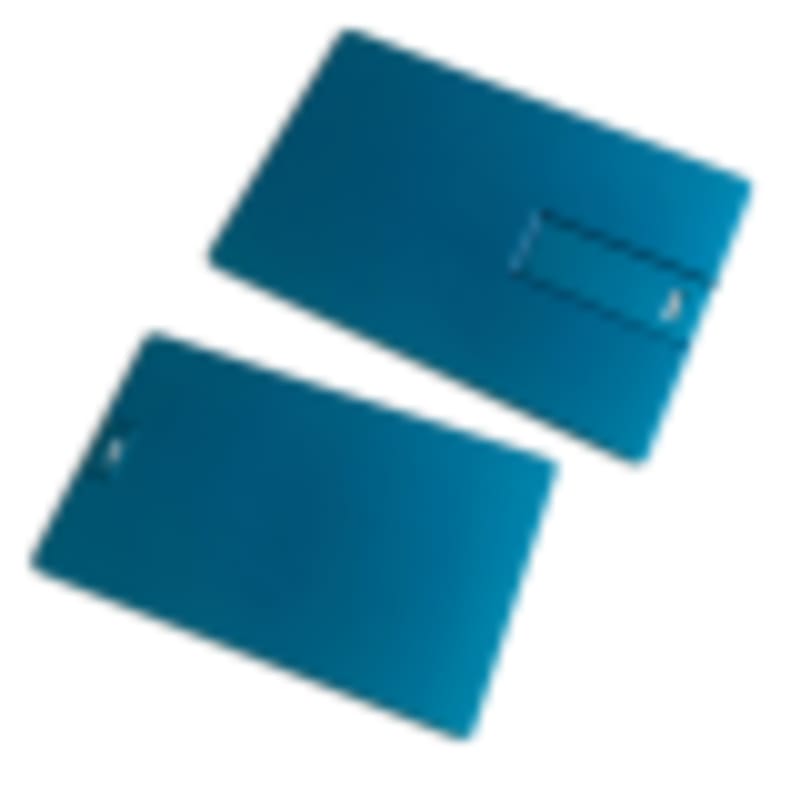 Custom Card USB Drives Metal Aluminum with Laser Engraved Logo 128MB-256GB - Gallery 4
