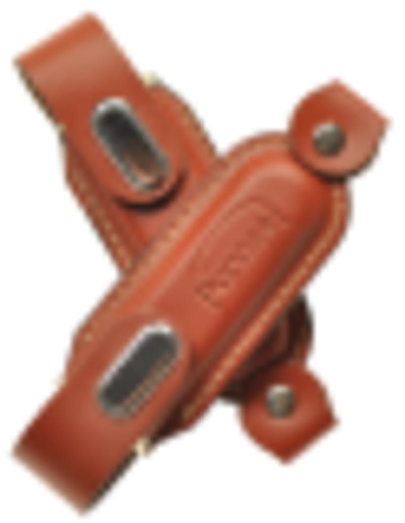 Custom Thumb Drives Bulk Flip-Top Leather Sheath with Dual Snap Buttons - Gallery 2