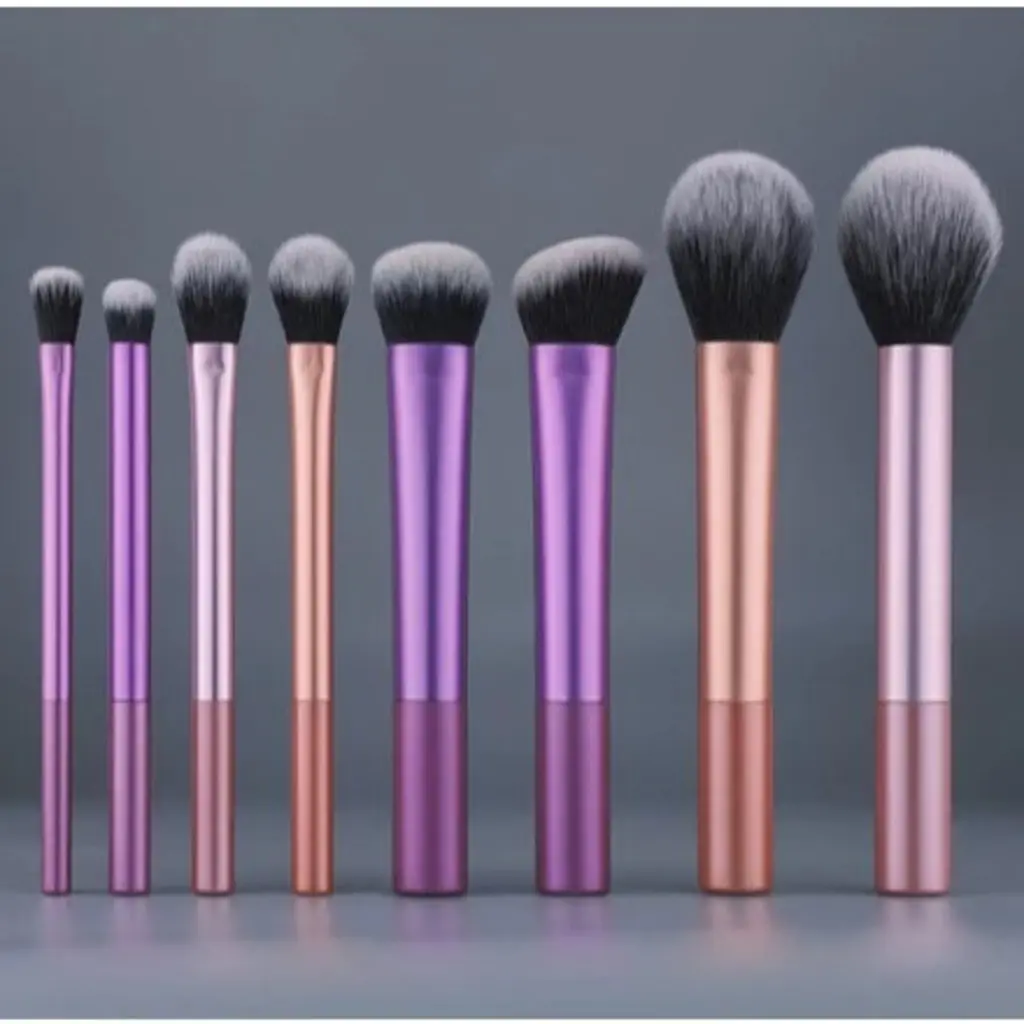 Conjunto De 8 Pinceis De Maquiagem Profissional