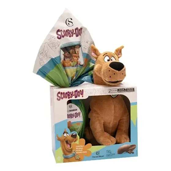 Ovo De Páscoa Cacau Show Estojo Scooby-Doo 170g