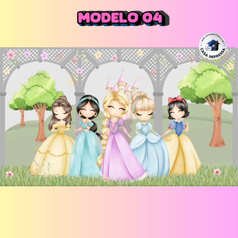 PAPEL DE PAREDE PRINCESA