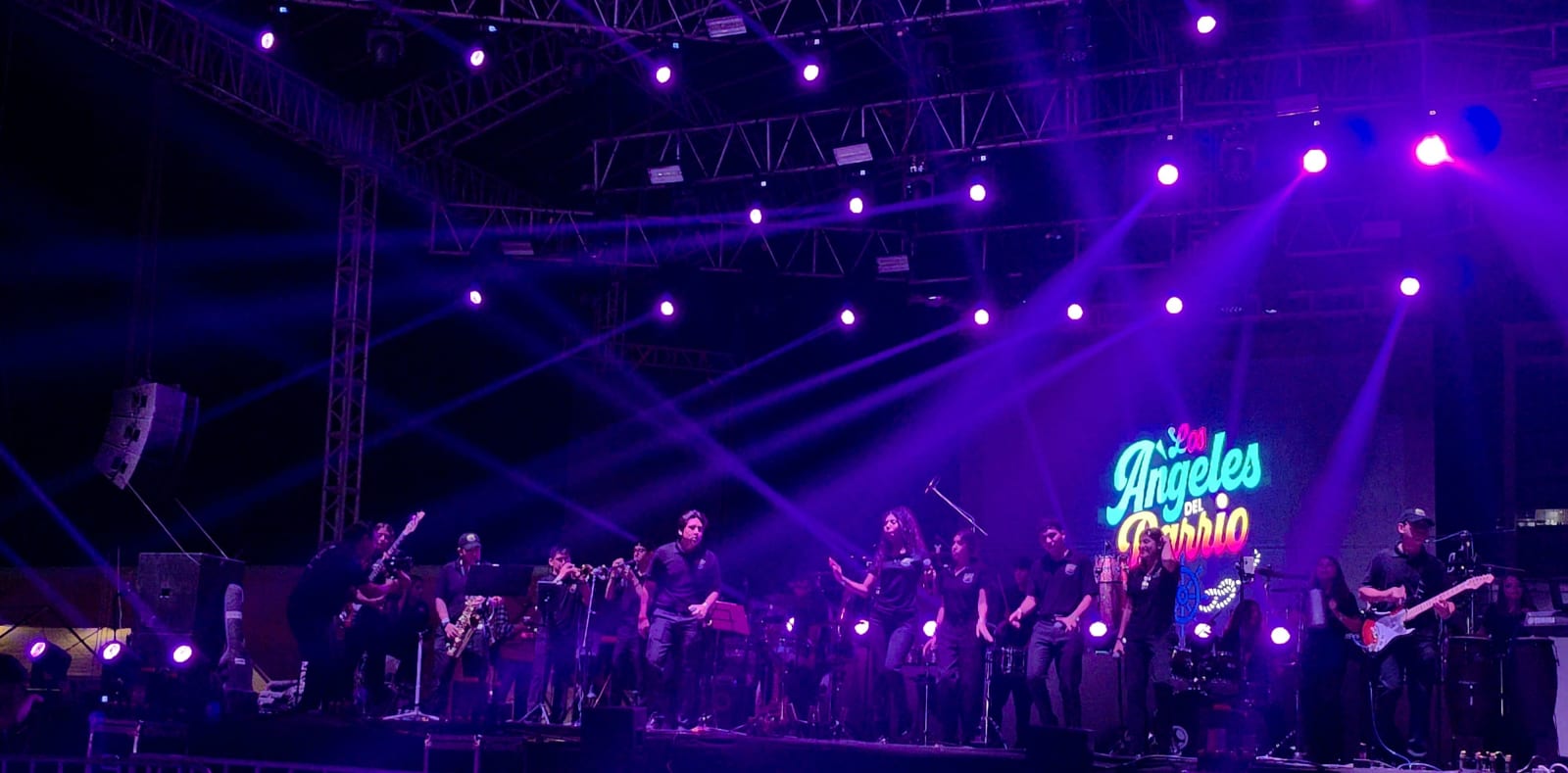 Los Ángeles del Barrio en concierto