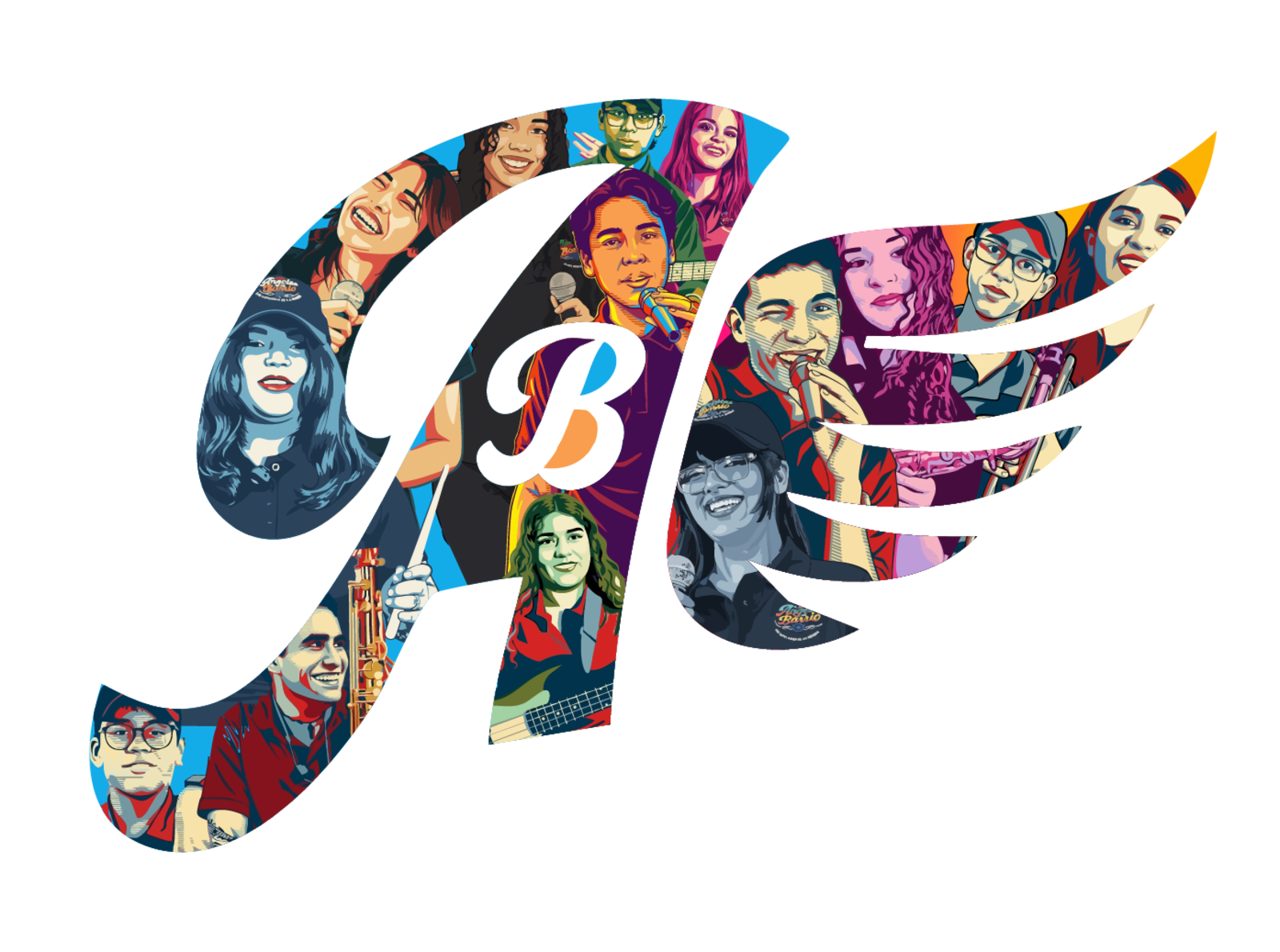 Los Ángeles del Barrio - Foto promocional del grupo