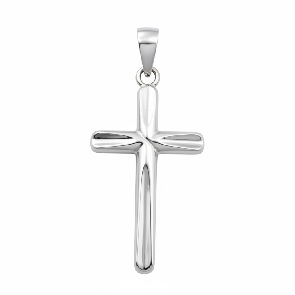 Sterling Silver 925 Cross Pendant "Divine"