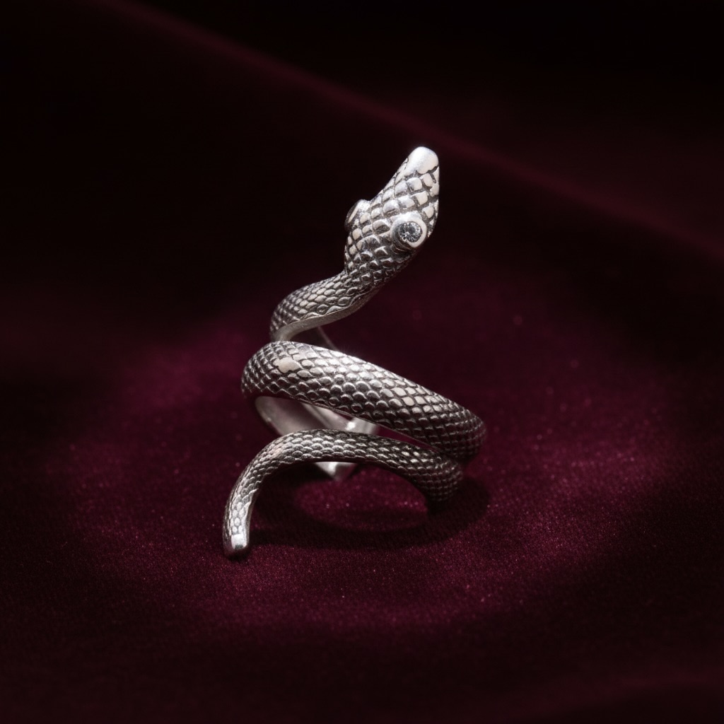 Sterling Silver 925 Snake Ear Cuff "Ophira" - Image 2