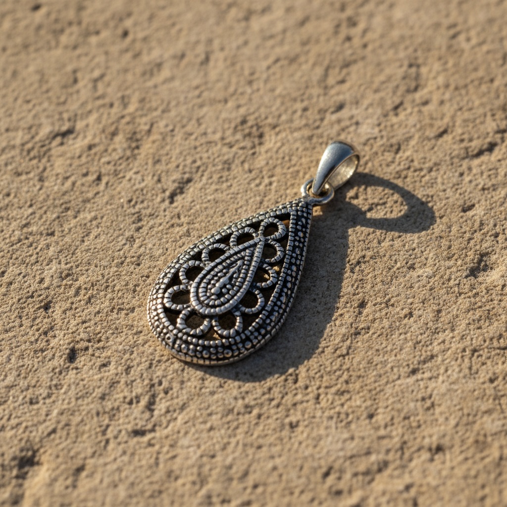 Sterling Silver 925 Pendant "Lattice" - Image 2