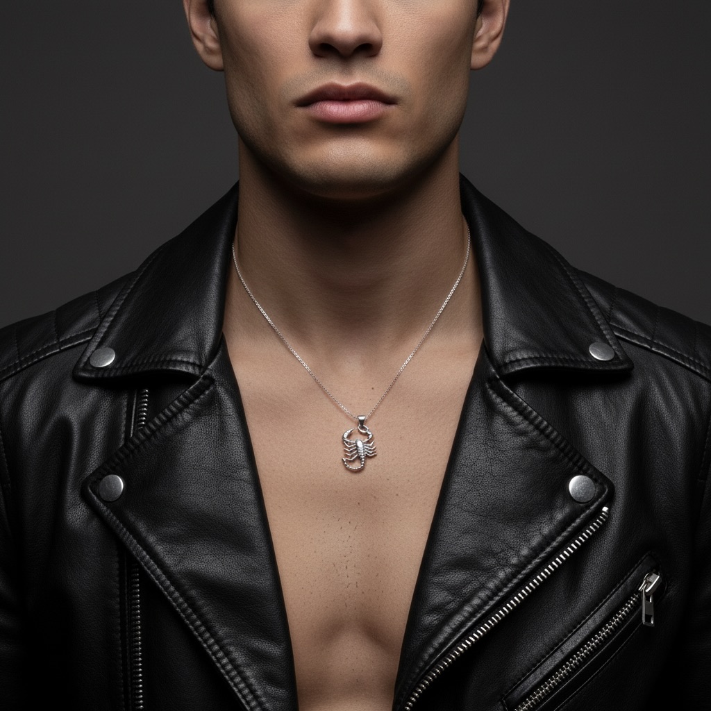 Sterling Silver 925 Scorpion Pendant “Scorpio” - Image 3