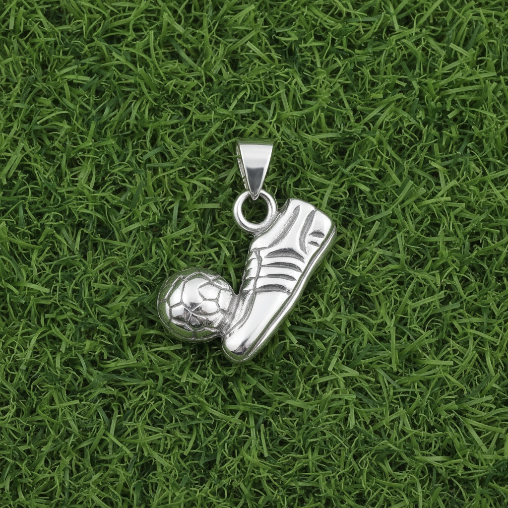 Sterling Silver 925 Football Boot Pendant “Footy” - Image 2