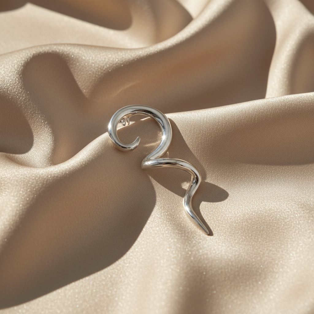 Sterling Silver 925 Pendant “Mystic Flow” - Image 2