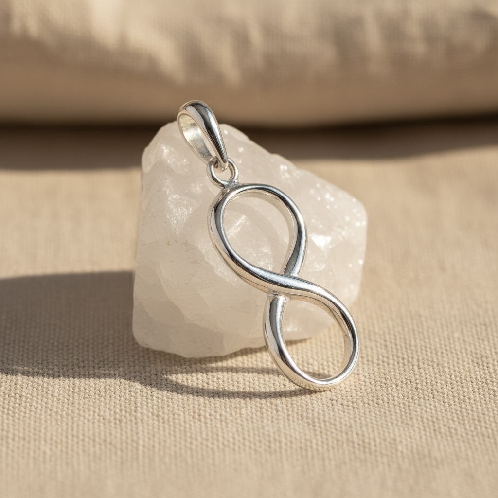 Sterling Silver 925 Infinity Pendant "Endless" - Image 2