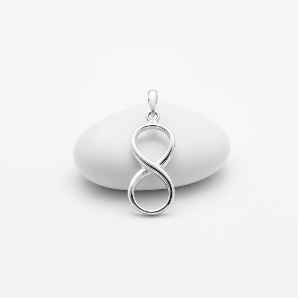 Sterling Silver 925 Infinity Pendant "Endless" - Image 2