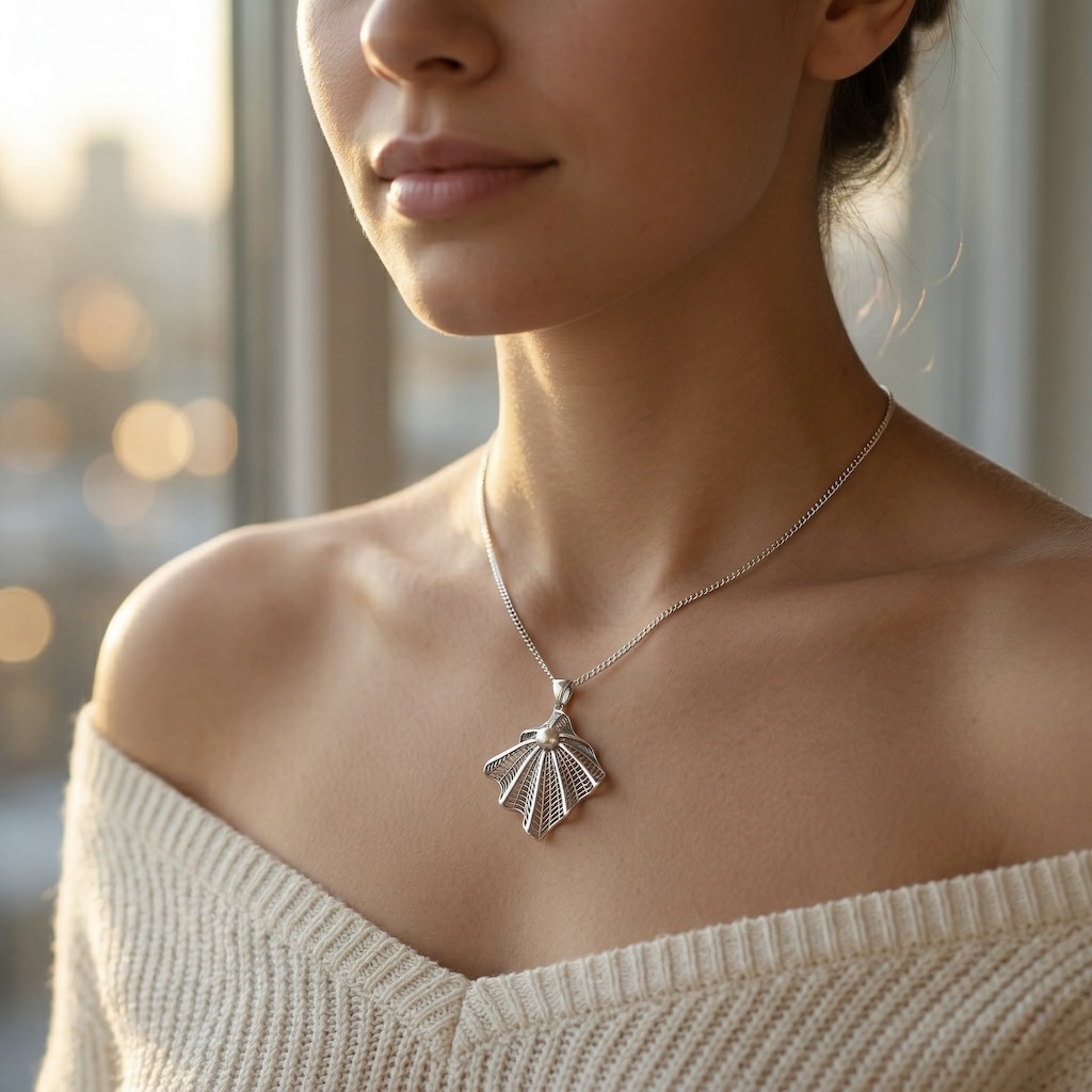 Sterling Silver 925 Pendant “Aranea” - Image 3