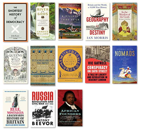 New history books in May 2022