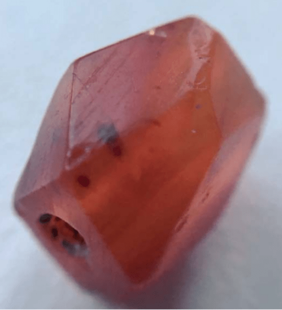 The carnelian bead found in mass Viking grave in North England