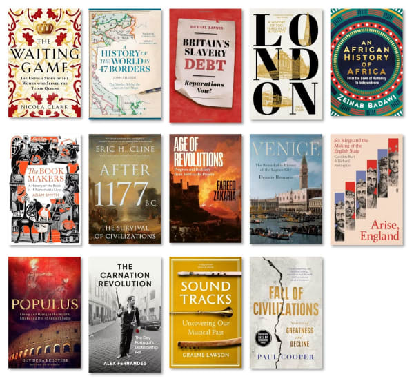 New history books in April 2024