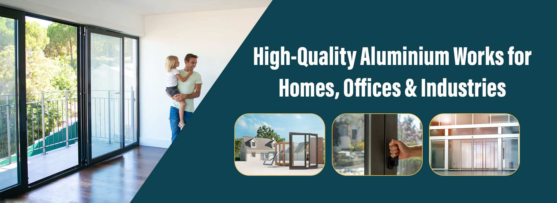 Residential sliding doors opening to patio