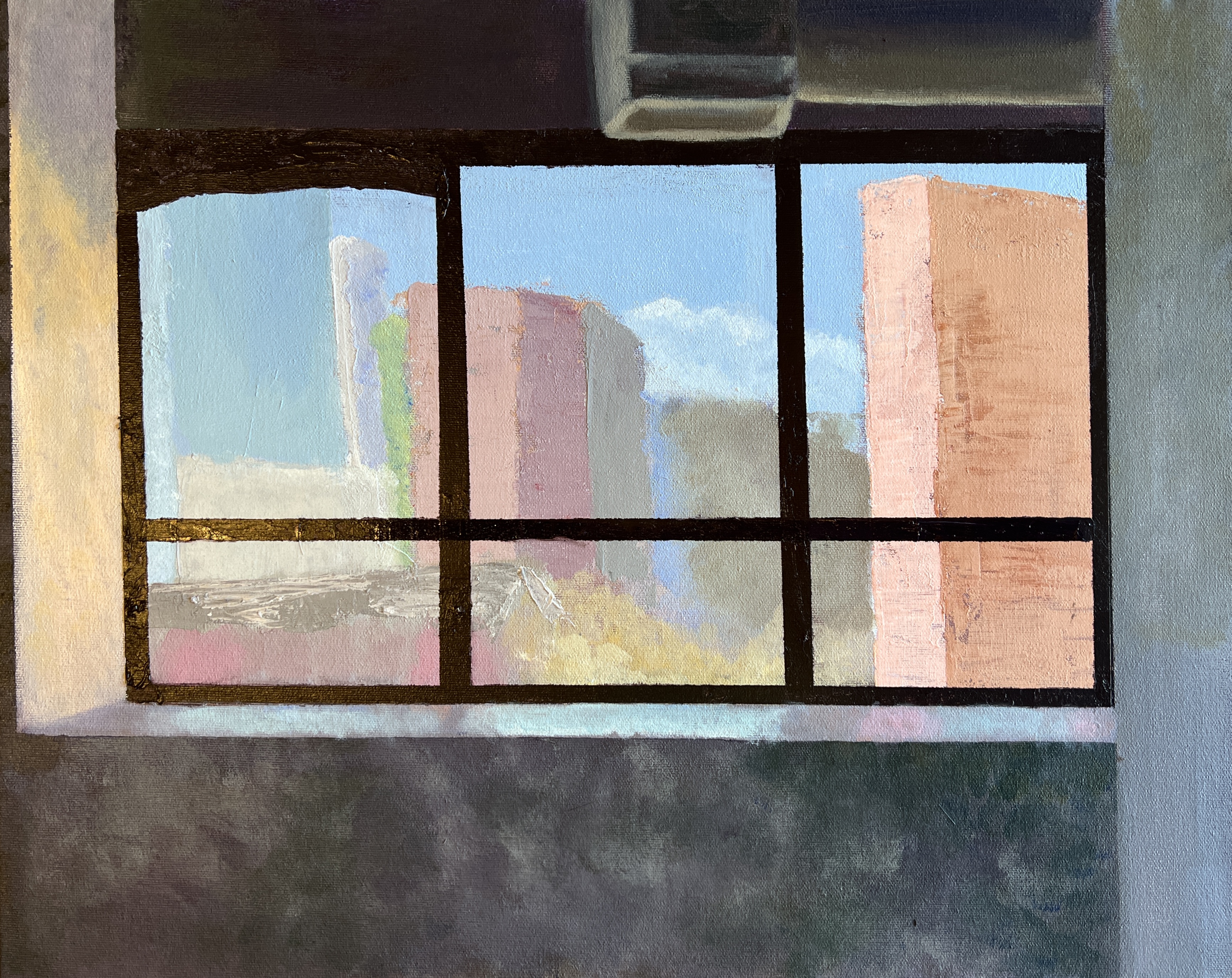 Window View Painting