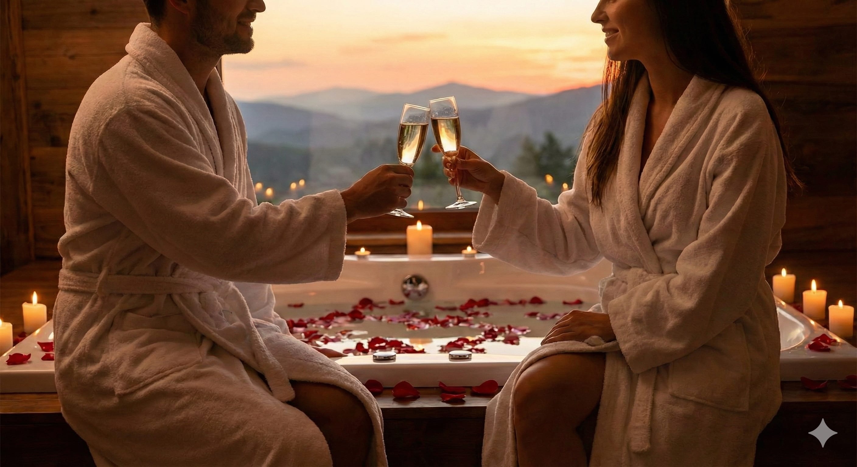 Romantický wellness