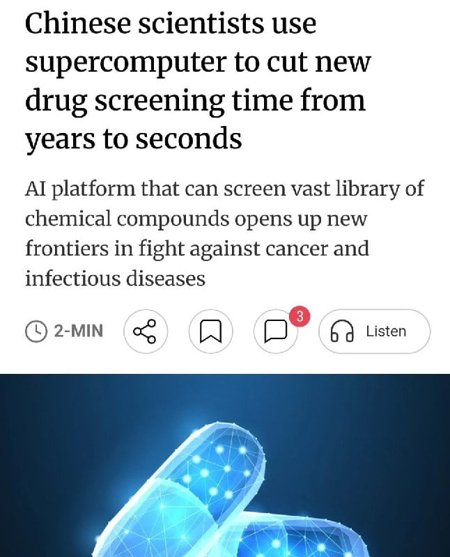 AI-driven drug discovery in China reduces screenin...